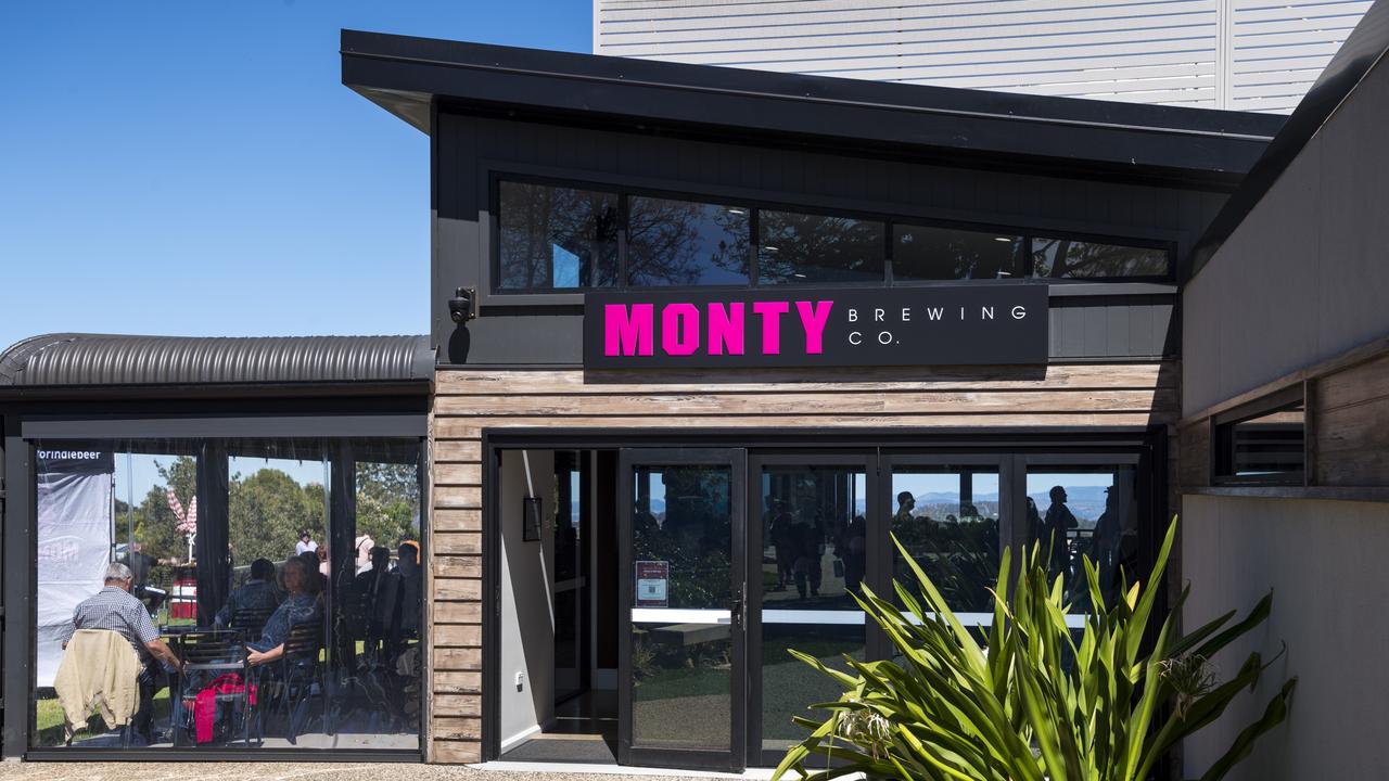 Monty Brewing Co in Highfields is open for business, Saturday, October 16, 2021. Picture: Kevin Farmer