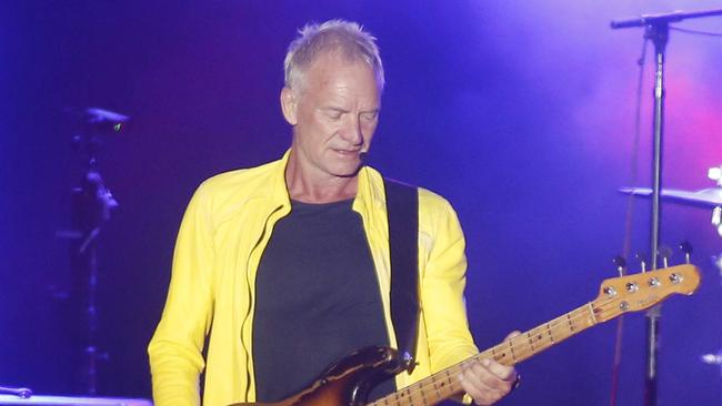 British rock singer Sting performing his My Songs tour in Spain last year. Picture: Javier Vazquez/Europa Press via Getty Images