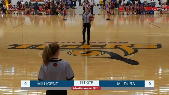 Replay: SA Country Basketball Championships (Under-14 division 1 girls - Mildura v Millicent)