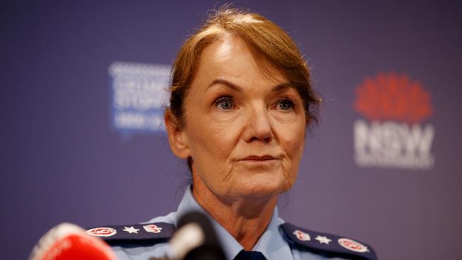 NSW Police Commissioner Karen Webb has been criticised for not firing White earlier. Picture: NewsWire / Nikki Short