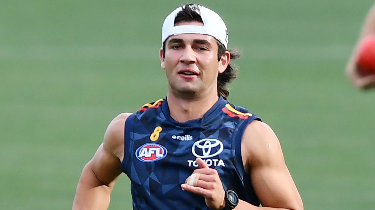 Josh Rachele will debut for the Crows on Sunday. Picture: Mark Brake