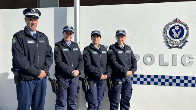 New recruits at Dubbo Police Station. Picture: Tijana Birdjan