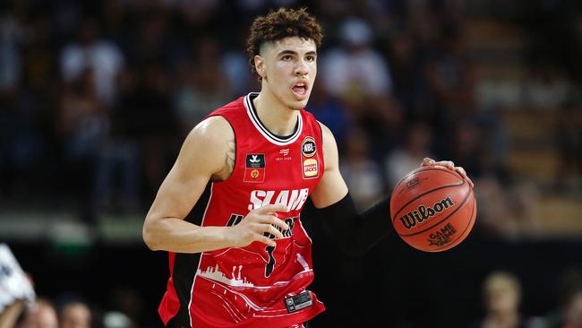 LaMelo Ballhas become part of the process. Photo: Anthony Au-Yeung/Getty Images