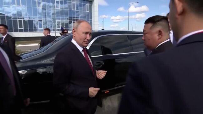 Putin invites Kim Jong Un to check out his limousine | news.com.au ...