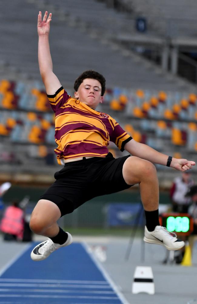 The Queensland All Schools track and field championships at QSAC. Thursday October 31, 2024. Picture, John Gass