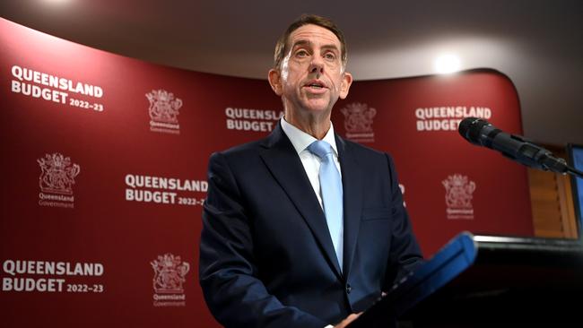 Queensland Treasurer Cameron Dick. Picture: NCA NewsWire/Dan Peled