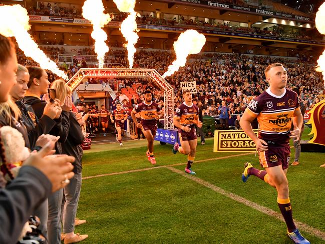 Brisbane fans are known for their passionate support and turnout at games.