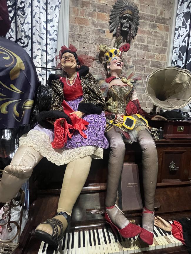Dolls at Maryborough's Haunted Doll Museum.