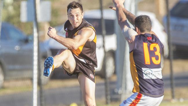 Robbie Castello claimed the Hutchison Medal in 2019. Picture: Rob Leeson