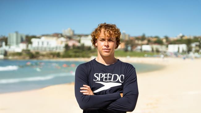 Sam Short at Bondi beach. Supplied: Speedo