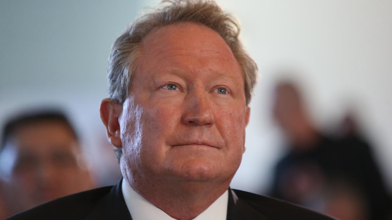 Andrew Forrest is one of Australia’s top 10 richest people with an estimated net worth of $15 billion. Picture: Kym Smith