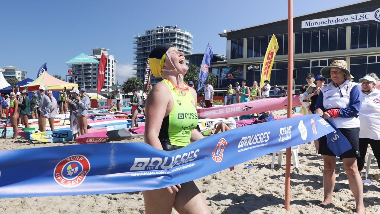 Action from day seven of the 2024 Aussies. Picture: SLSA