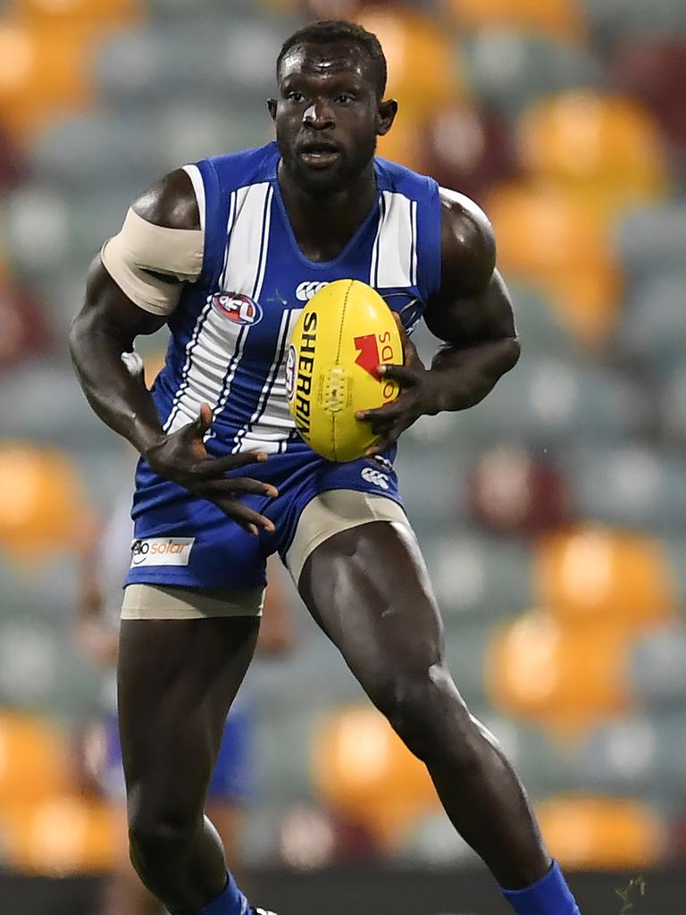 Majak Daw is one of the players North Melbourne must make a call on.