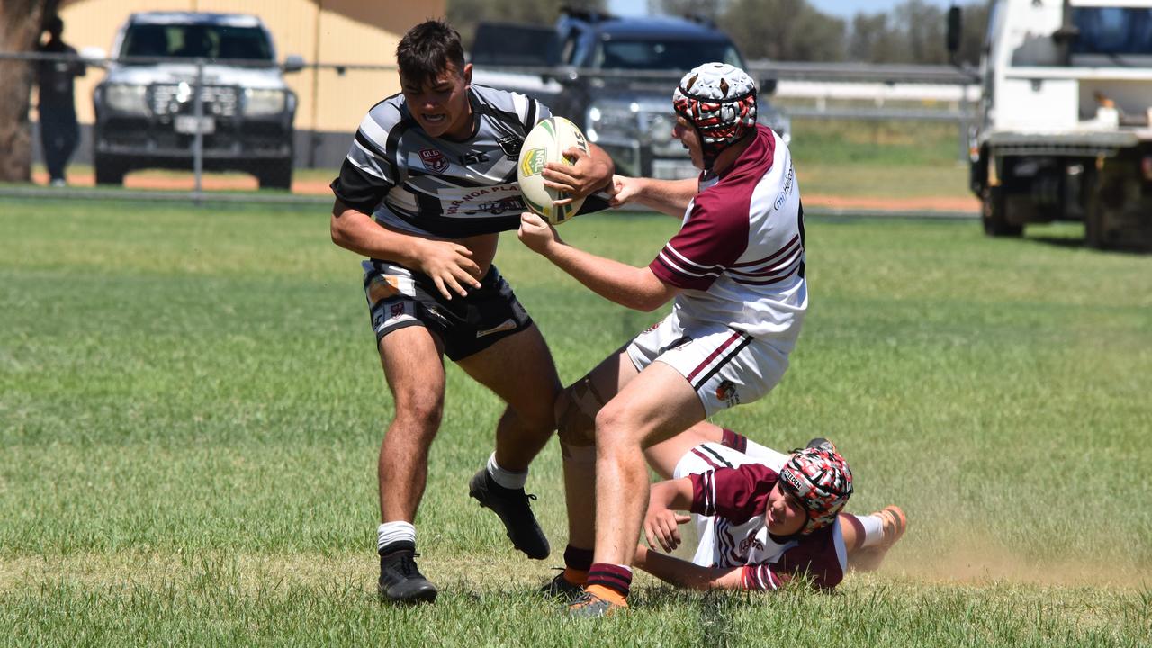 Mitchell Magpies v Wallumbilla-Surat Redbulls U16. Adrian Vowles Cup 2020.