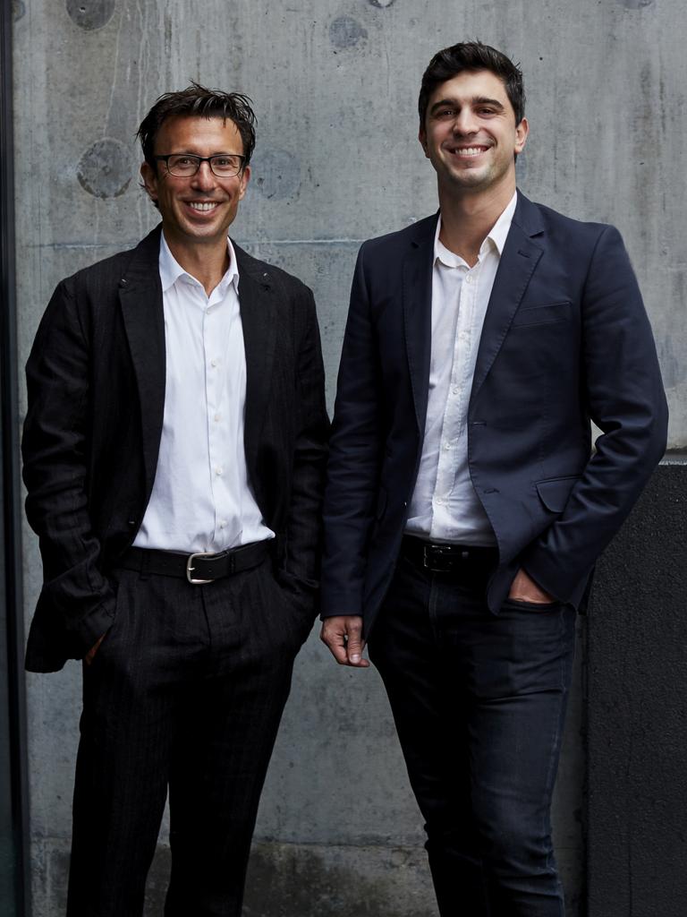 Afterpay co-CEOs Nick Molnar and Anthony Eisen.