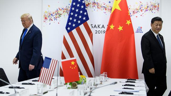 Beijing has said that it hopes for a relationship based on “mutual respect” with the US.” Picture: Brendan Smialowski / AFP