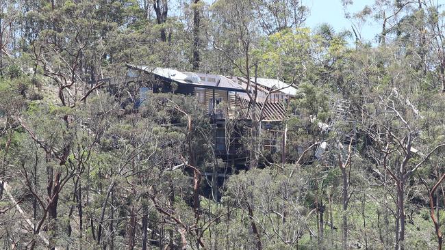 Wongawallan Drive recovers after the Xmas Storms. Picture Glenn Hampson