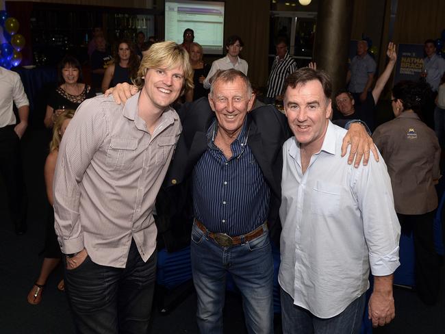 John Singleton, Nathan Bracken and Lawrie McKinna from Team Central Coast in 2013.