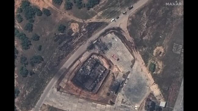 Satellite Imagery Shows Damage at Belbek Air Base