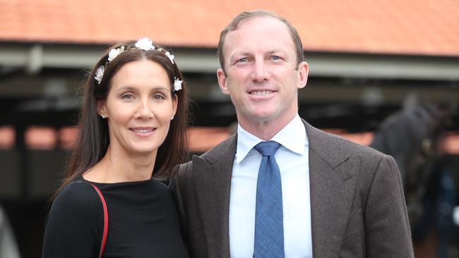 Darren Lockyer and wife Loren last year bought a large estate over the border which has its own income with a nursery, gift shop and cafe on five year lease. Picture: Annette Dew