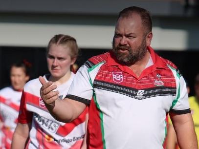 Emu Park men’s coach Jason Field.