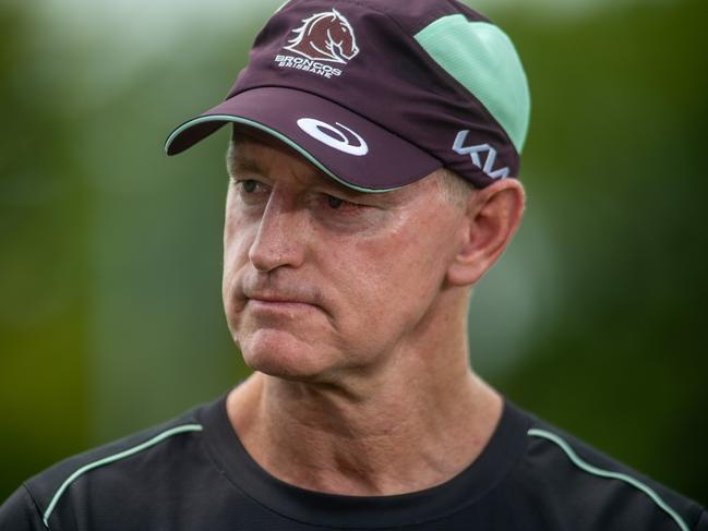 Broncos head coach Michael Maguire. Picture: David Martinelli