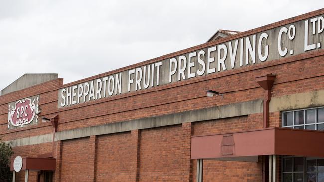 The SPC factory at Shepparton, Victoria. Picture: Zoe Phillips