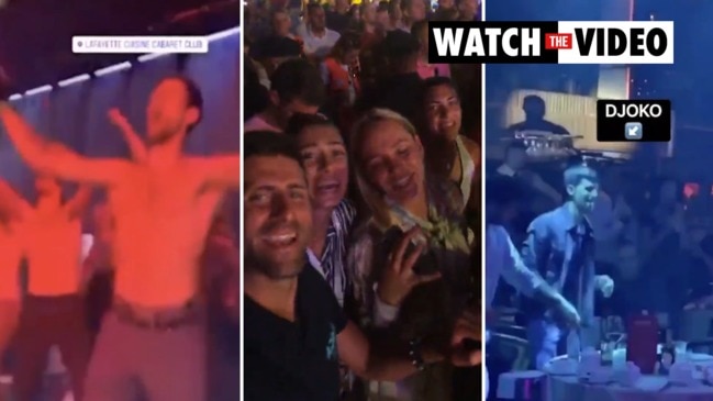 Novak Djokovic ignores social distancing and hosts wild parties instead