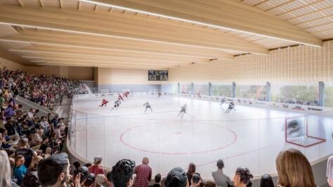 A world class Olympic-size ice rink will feature in the revamped Macquarie Centre