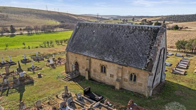 The new owners of the 1848-consecrated Anglican Church, St Mary the Virgin, will also need to manage the adjoining cemetery.