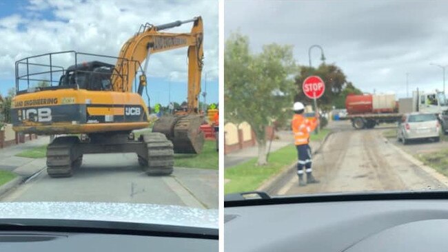 Roadworks in the southeastern suburbs are causing chaos for residents.