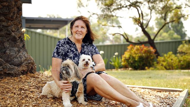 Carol Chapman used hipages to have a new fence built after putting the job off for more than one year. Picture: Sam Ruttyn