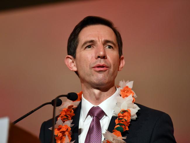 Federal Minister for Education Simon Birmingham will foreshadow the cut in funding to universities. Picture: Mick Tsikas