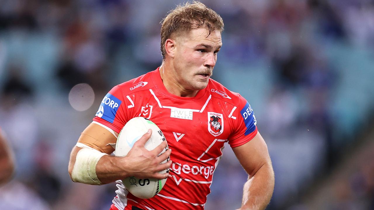 Jack de Belin owes the Dragons for them continuing to employ him during his court case. Picture: Mark Kolbe/Getty Images