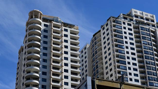 A development in Castlereagh St, Haymarket, in Sydney. Picture: NCA NewsWire/Bianca De Marchi