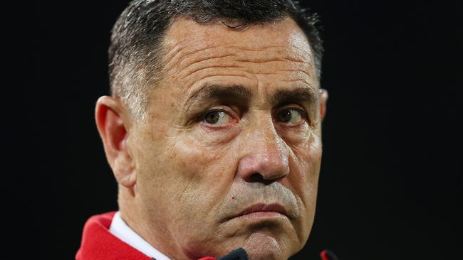 What rift? St George coach Shane Flanagan. Picture: Jeremy Ng/Getty Images