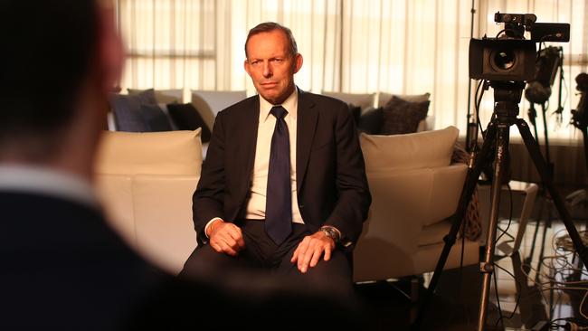 EXCLUSIVE NEWS360 PREMIUM LOCKED CONTENTNO AUS, NO WEST AUS, NO NEWS.COM Former Prime Minister, Tony Abbott on Sky News Set talking about the need for a new MH370 search.Picture: Supplied