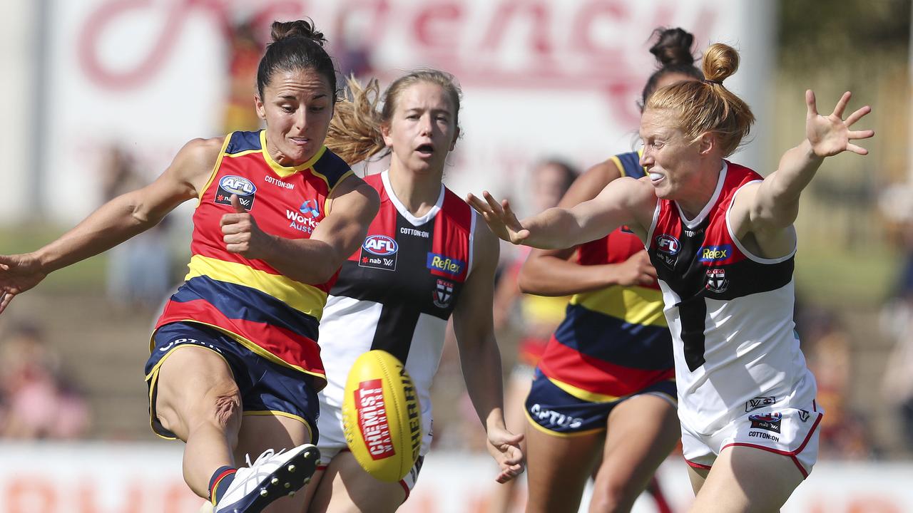 Angela Foley will join good friend Erin Phillips at port Adelaide next season.