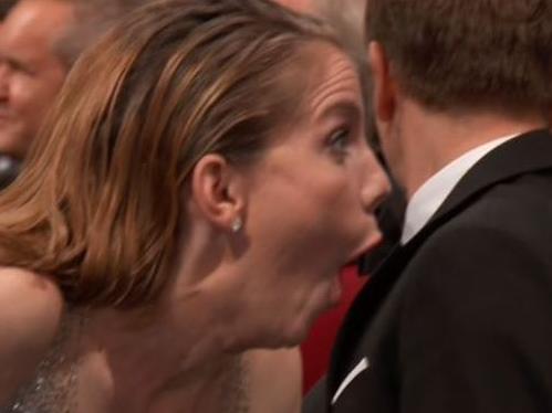 Stars reel at shock Emmys guest