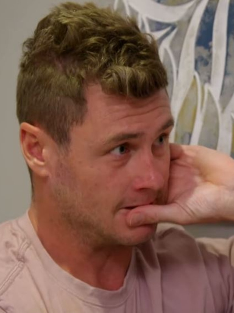 Chris on MAFS. Picture: Channel 9