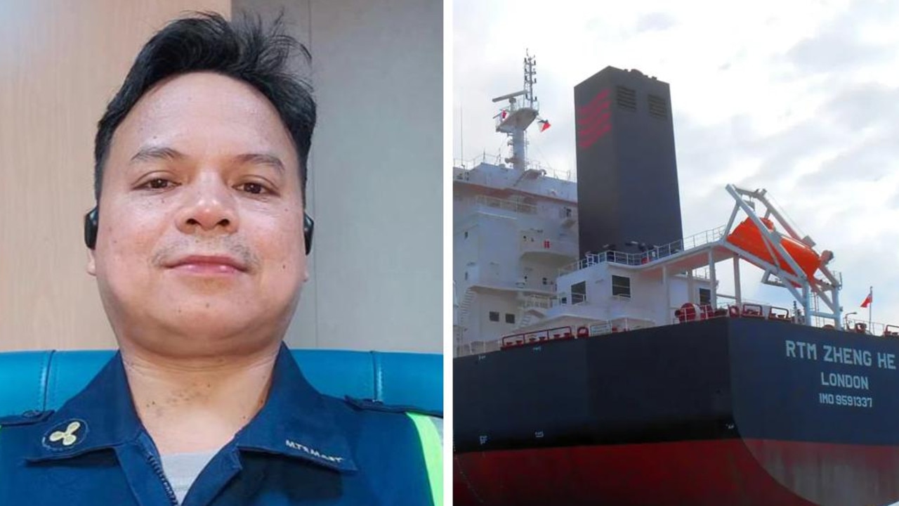 Man missing from Rio Tinto ship