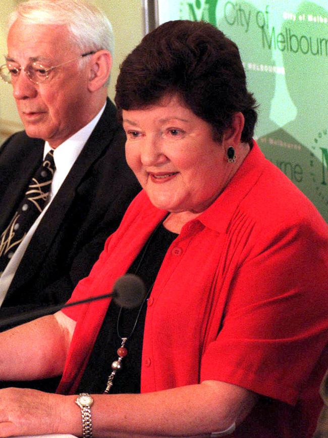 Former Victorian premier Joan Kirner. Picture: Peter Smith.