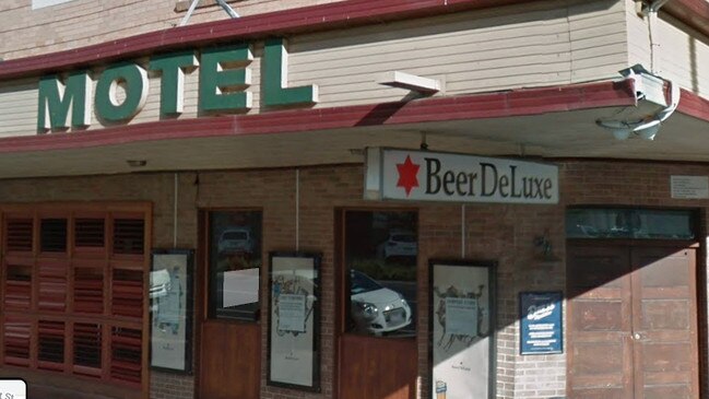 A pub staff member has escaped conviction after slamming a patron into the concrete out the front of Albury Beer Deluxe.