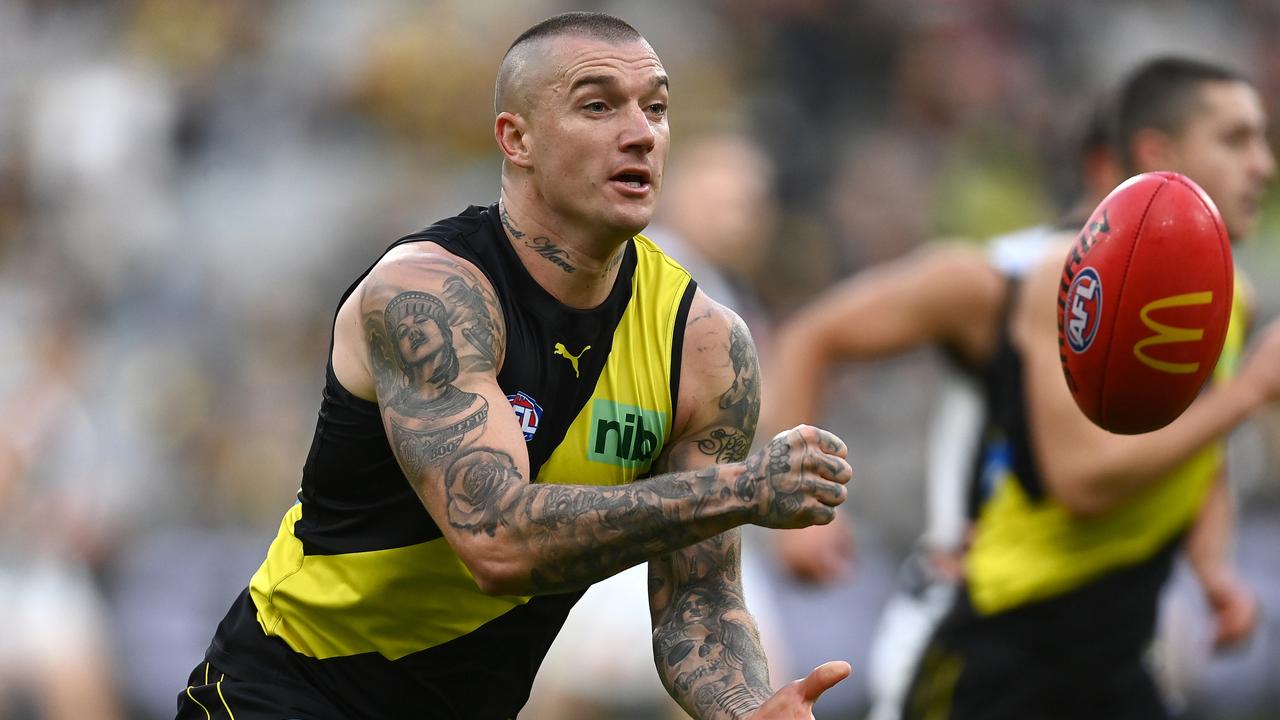 Dustin Martin of the Tigers. Picture: Quinn Rooney