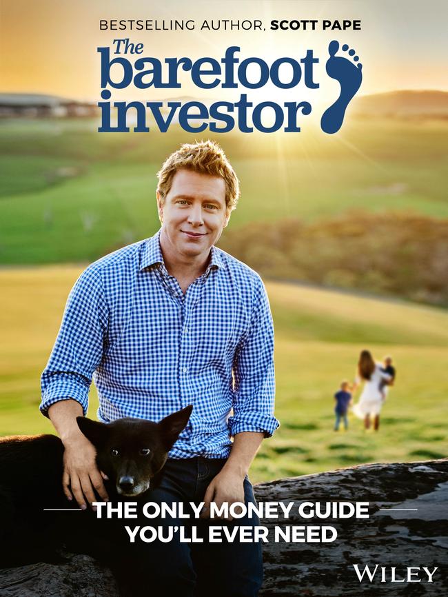 Scott Pape's new book, <i>The Barefoot Investor - The Only Money Guide You'll Ever Need</i>