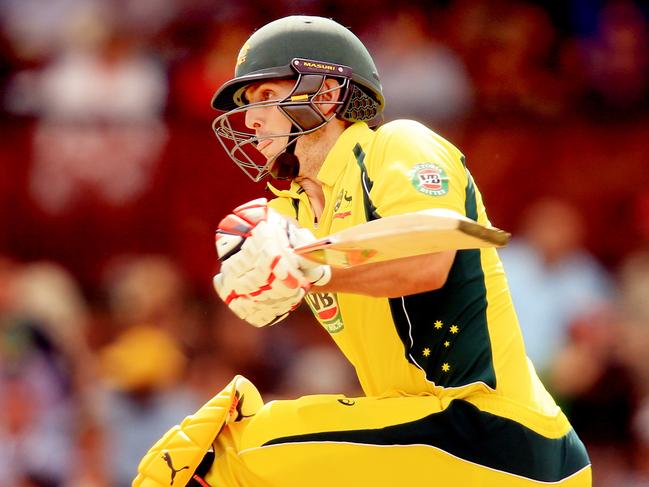Mitchell Marsh during the final one day international cricket match between Australia and India at the SCG. pic Mark Evans