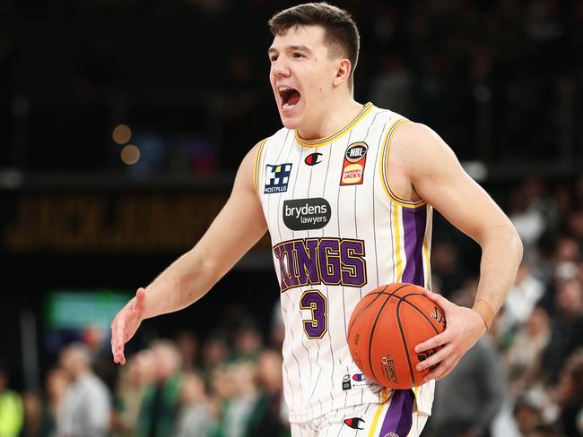 Sydney Kings guard Dejan Vasiljevic says too many fouls were called during two round 11 games last Sunday. Picture: Getty Images