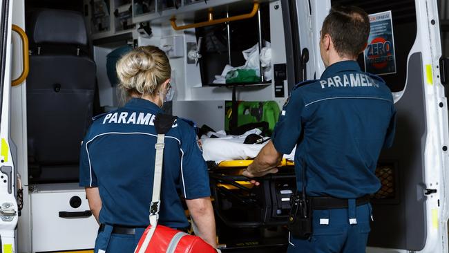 NSW’s most elite paramedics are set to be diverted to mental health interventions. Picture: Brendan Radke