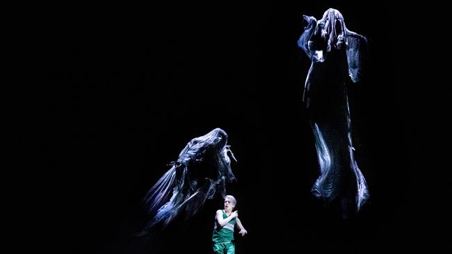 The dementors on stage. Picture: Jason Edwards.