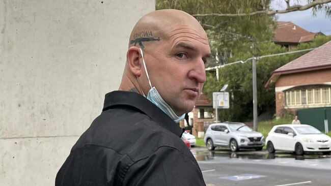 Desmond Liddington is the leader of white supremacist group called Firm 22 and was previously jailed for his role in the attack. Picture: Ashleigh Tullis